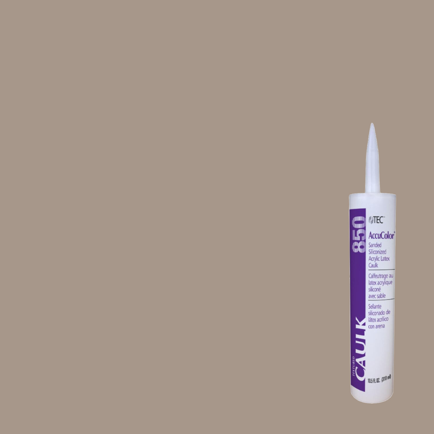 Sanded Tile Caulk AccuColor #915 Light Smoke 310 ml