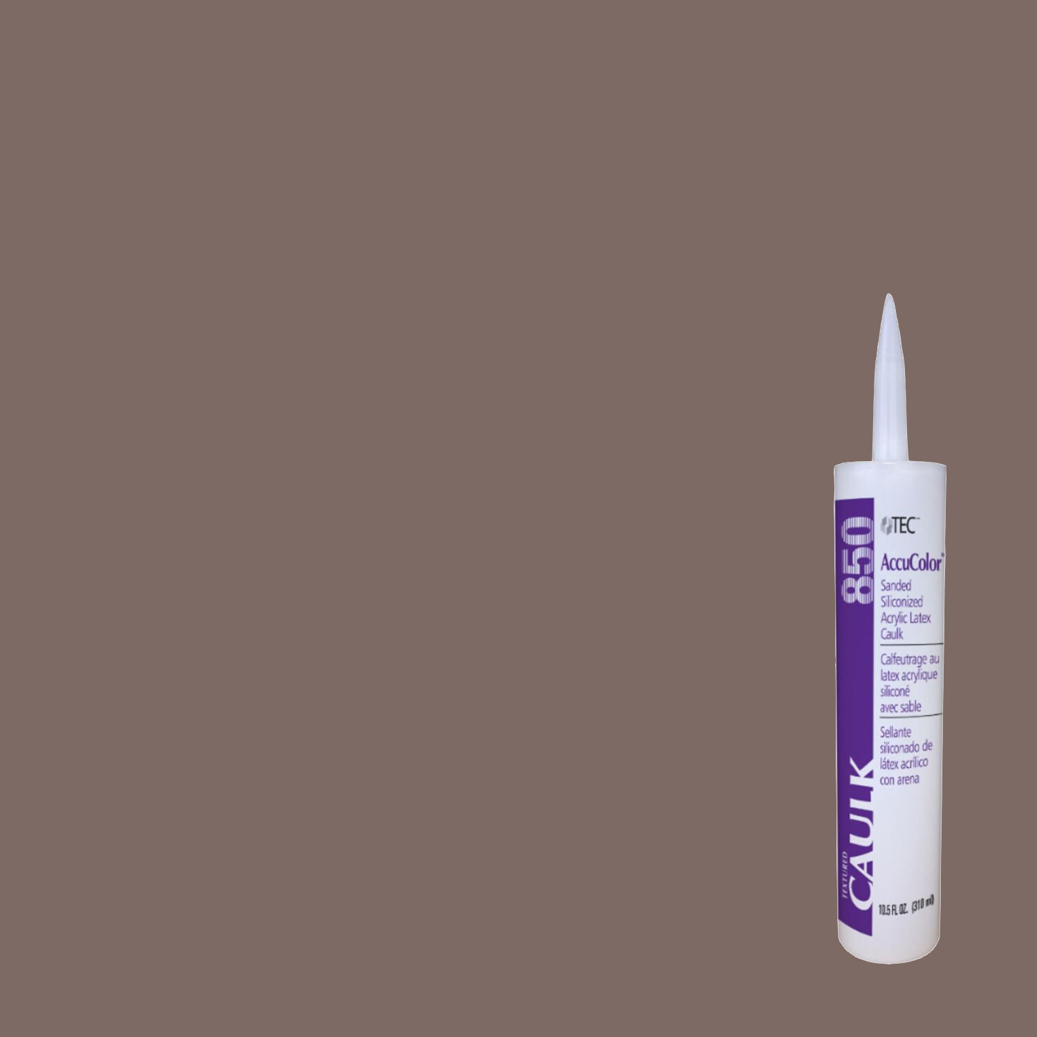 Sanded Tile Caulk AccuColor #925 Sable 310 ml