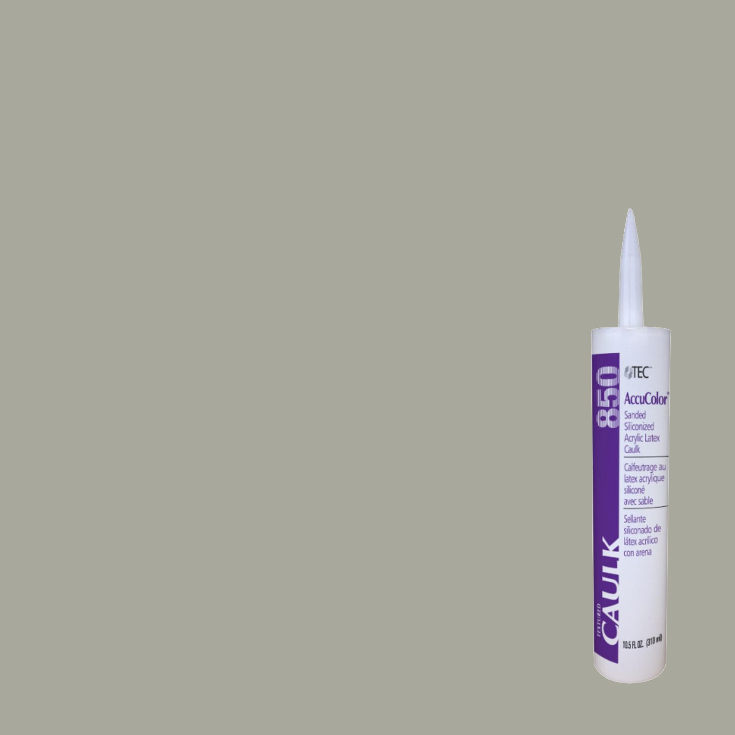 Sanded Tile Caulk AccuColor #934 Slate Gray 310 ml