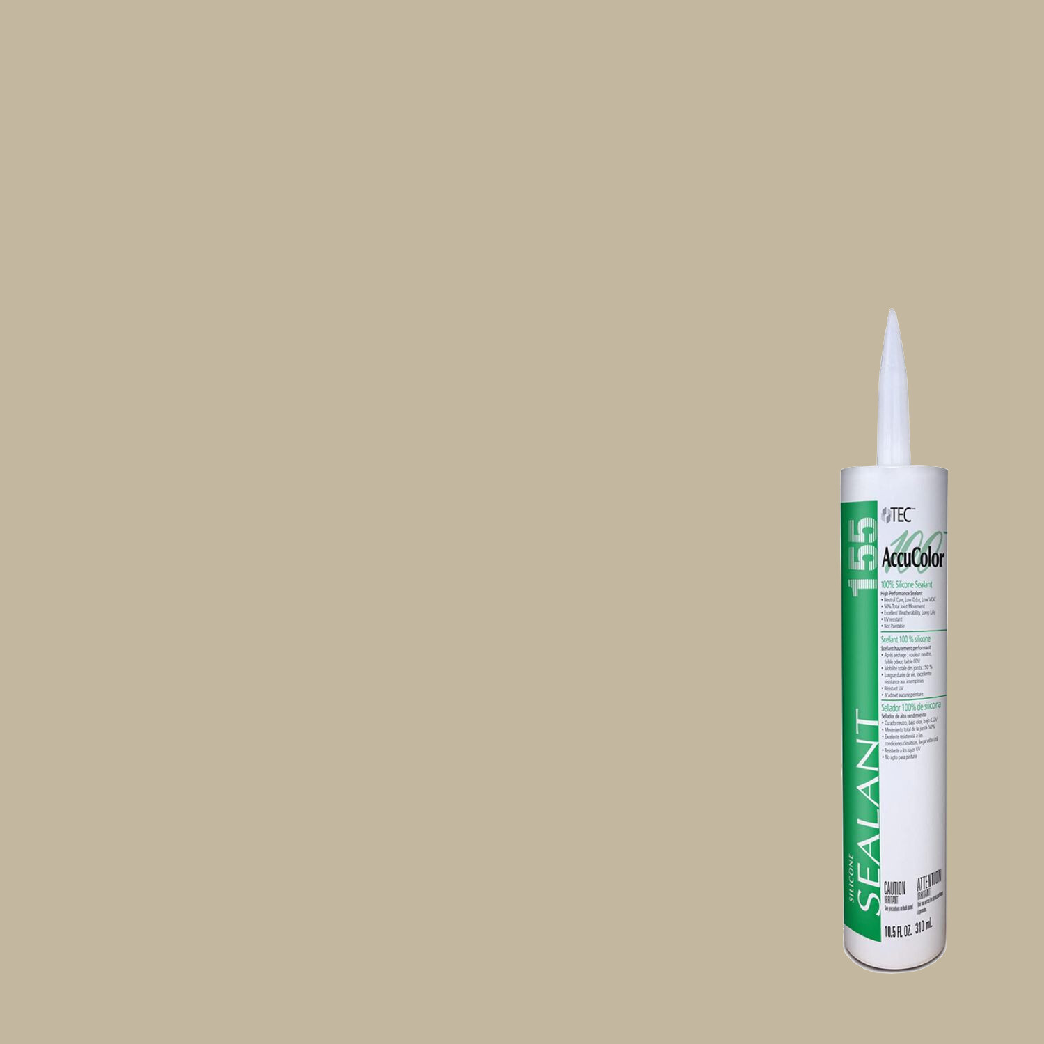 Scellant au silicone AccuColor 100 #903 Bouleau 310 ml