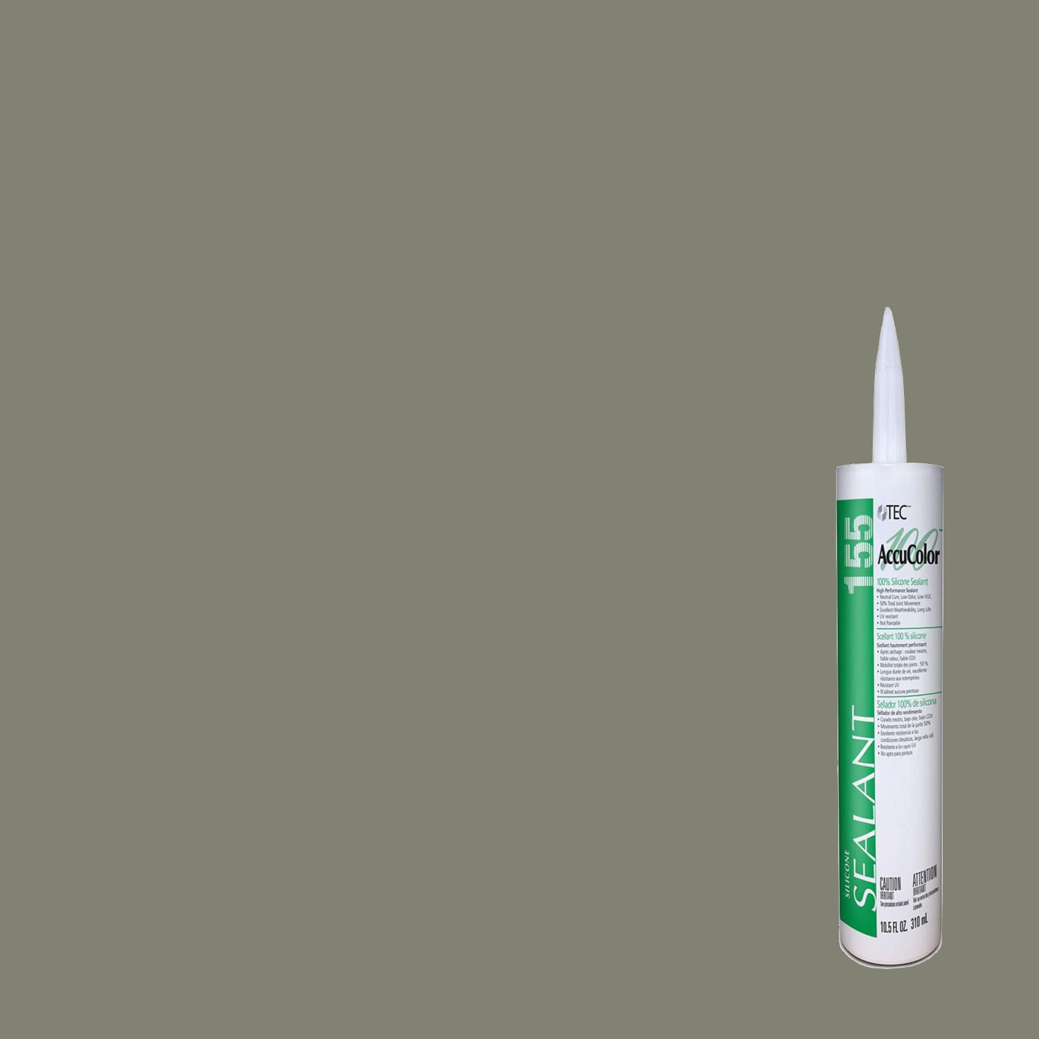 Scellant au silicone AccuColor 100 #927 Étain Pâle 310 ml