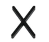Tile Spacers Rhombus with "X" Shape 3/32" for 2 mm Thick Tiles (Pack of 200)