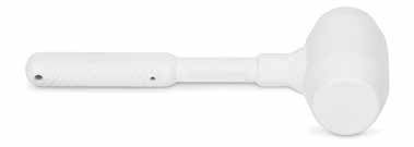 Non-Marring Mallet Rubber White 1 kg