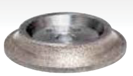 Continuous Rim Diamond Wheel for Finishing for Half Bullnose 5/8" x 5"