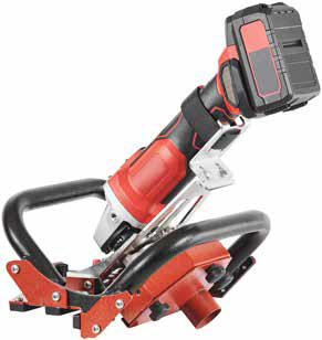 Profiling Attachment for 45⁰ Miter Cut 5/8" for Angle Grinder