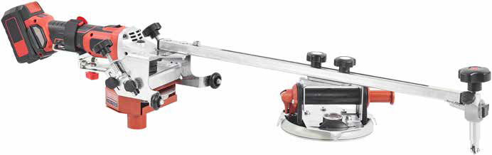 Profiling Attachment for Circular Shaping 5/8" for Angle Grinder