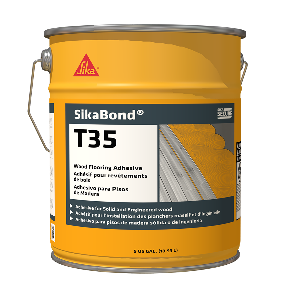 Sikabond T35 Polyurethane Adhesive for Wood Flooring - 18.9 L