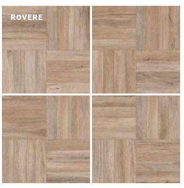 Plancher de céramique Ecostone Click Nature 60 cm x 60 cm