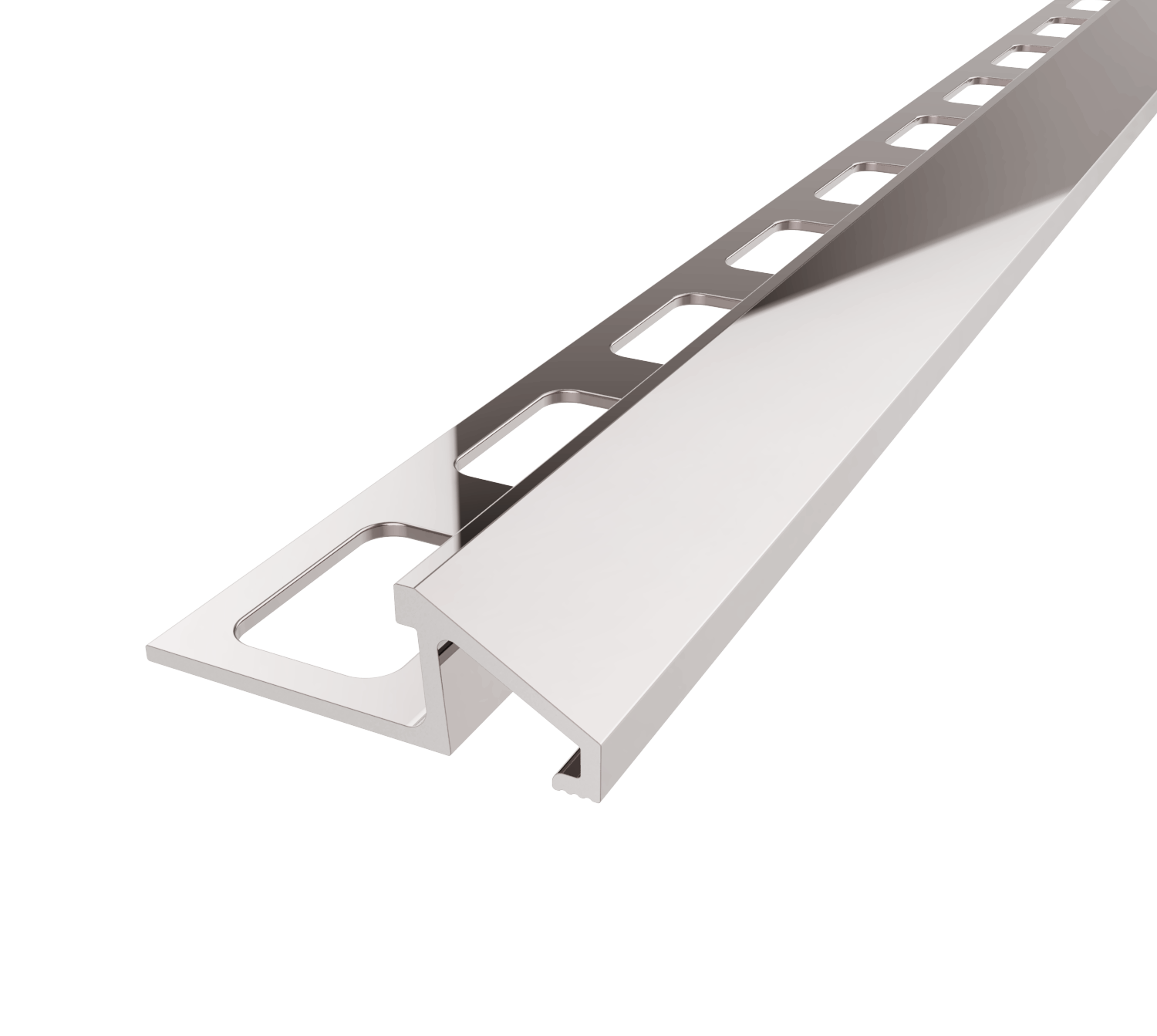 L-Shape Edge 1/2 in. Brilliant White Profile L-Shape Edge 1/2 in. Brilliant White Profile