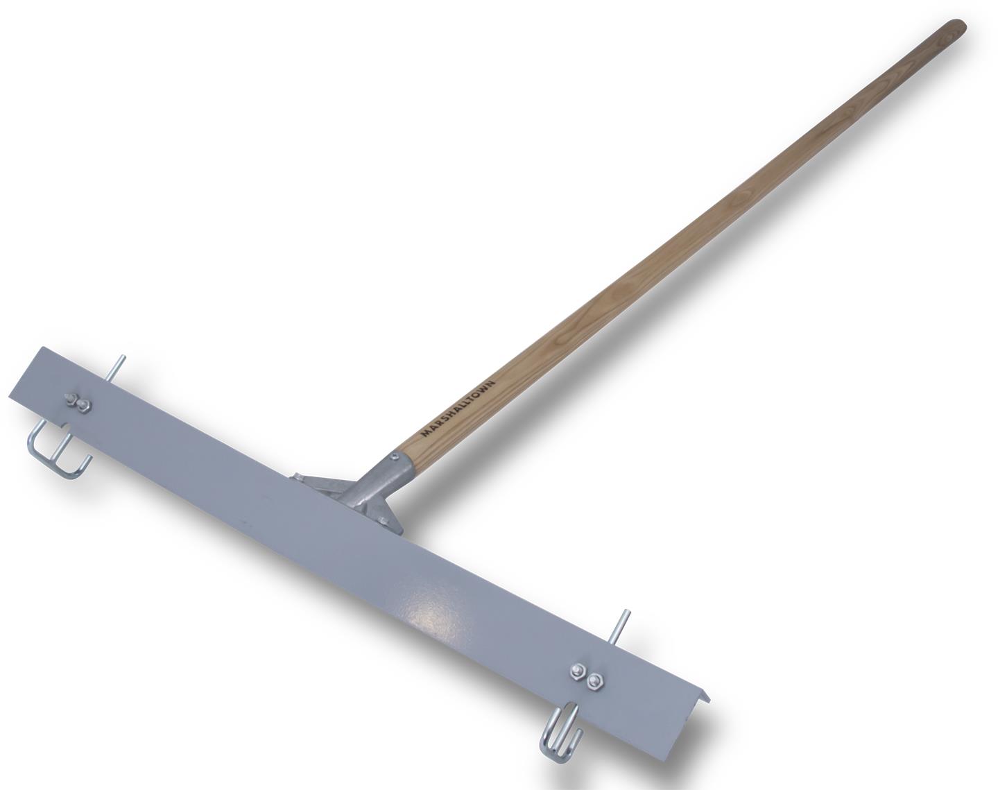 Gauge Rake Aluminum with 24" Head and 60" Tampered Ash Handle