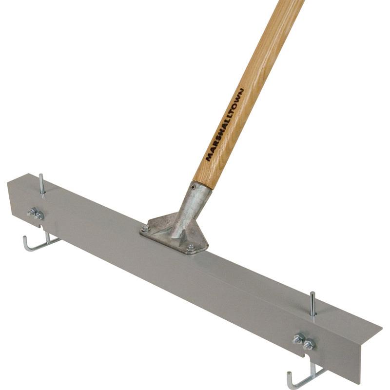 Gauge Rake Aluminum with 36" Head and 60" Tampered Ash Handle