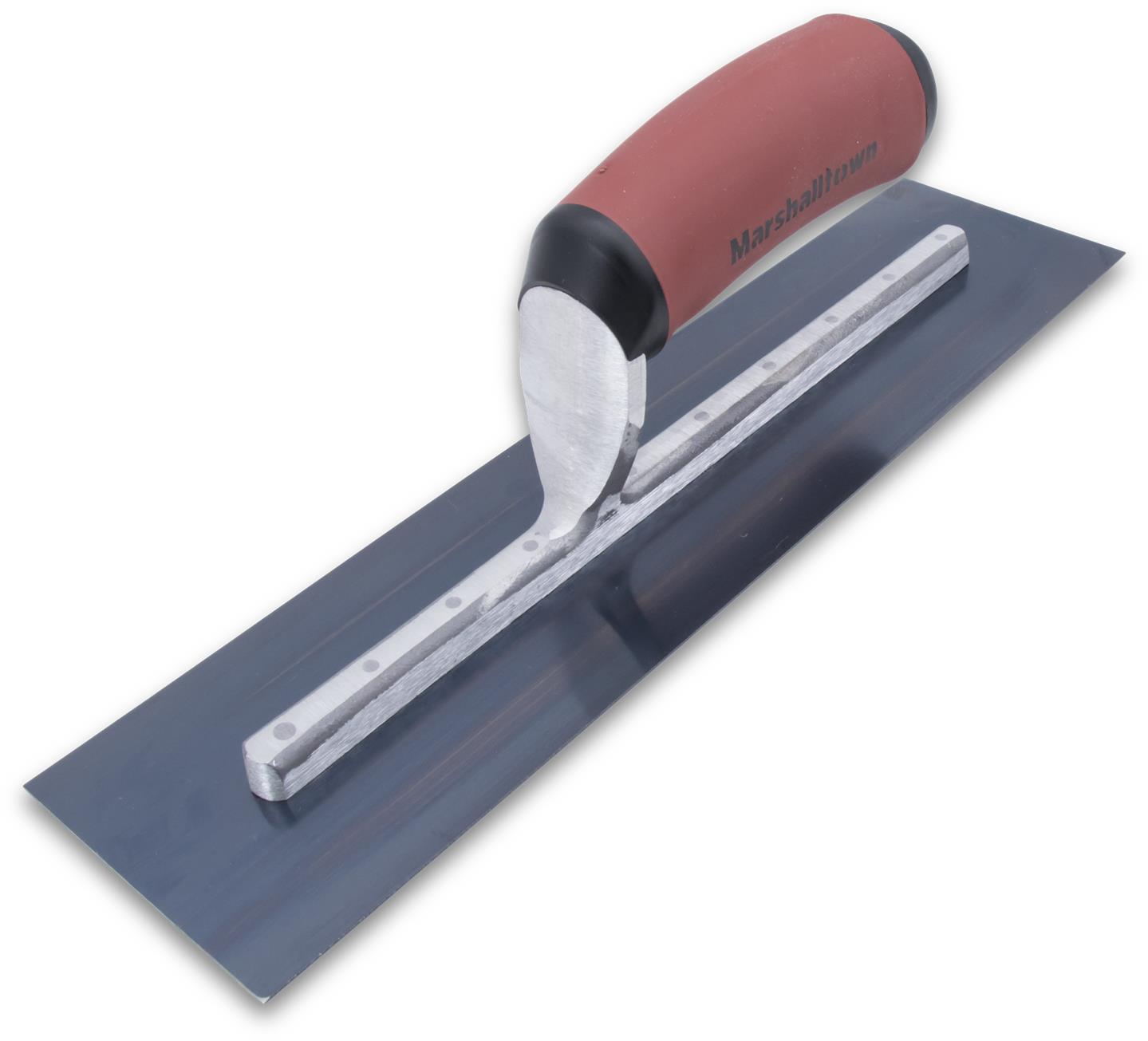 Finishing Trowel Blue Steel 3" x 12" with Curved Durasoft Handle