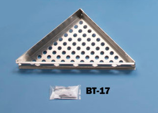 Tablette de douche triangulaire - 2" x 12" x 12" x 17"