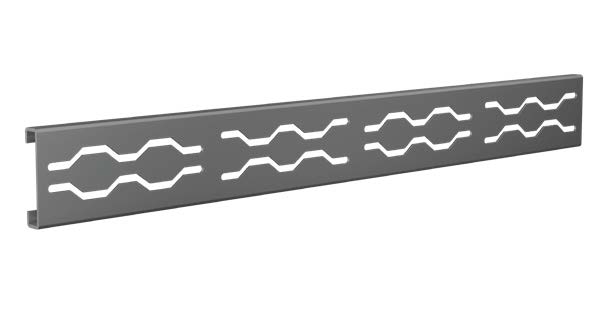 Grille de douche linéaire acier inoxydable nano 2-1/2" x 24"