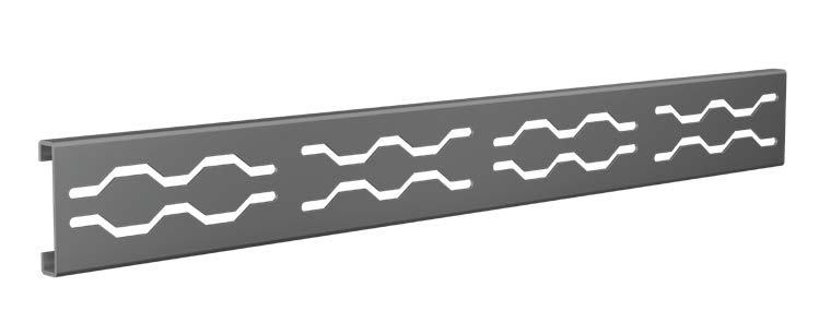 Linear Shower Grate Stainless Steel Nano 2-1/2" x 42"