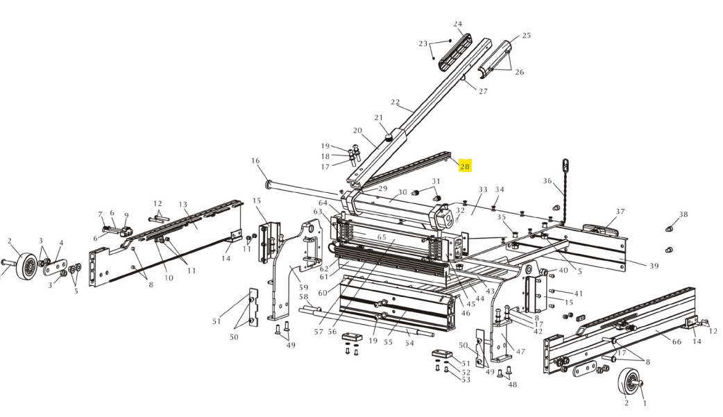 Guide Bar for D-Cut LP-330 Vinyl Cutter