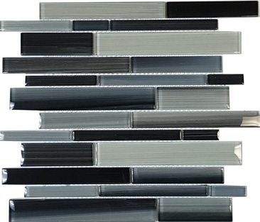 Mosaic Glass Mosaics Skyline Marino Glossy 12" x 12"