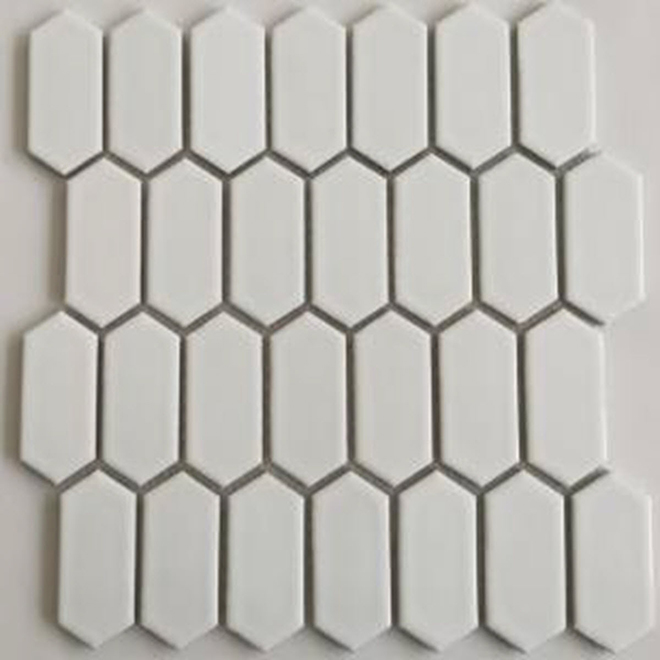 Mono Serra - Mosaic Mosaics White Glossy 12