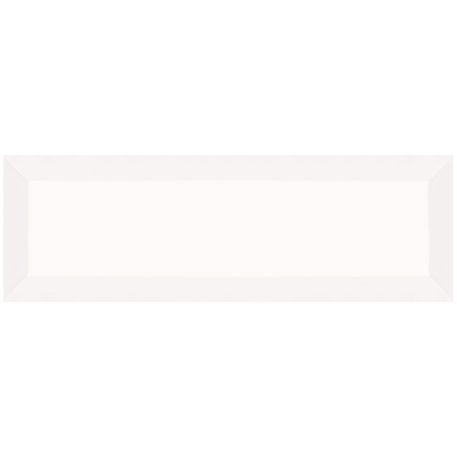 Tuiles murales Tiffany Diamond White Lustré 3" x 6"