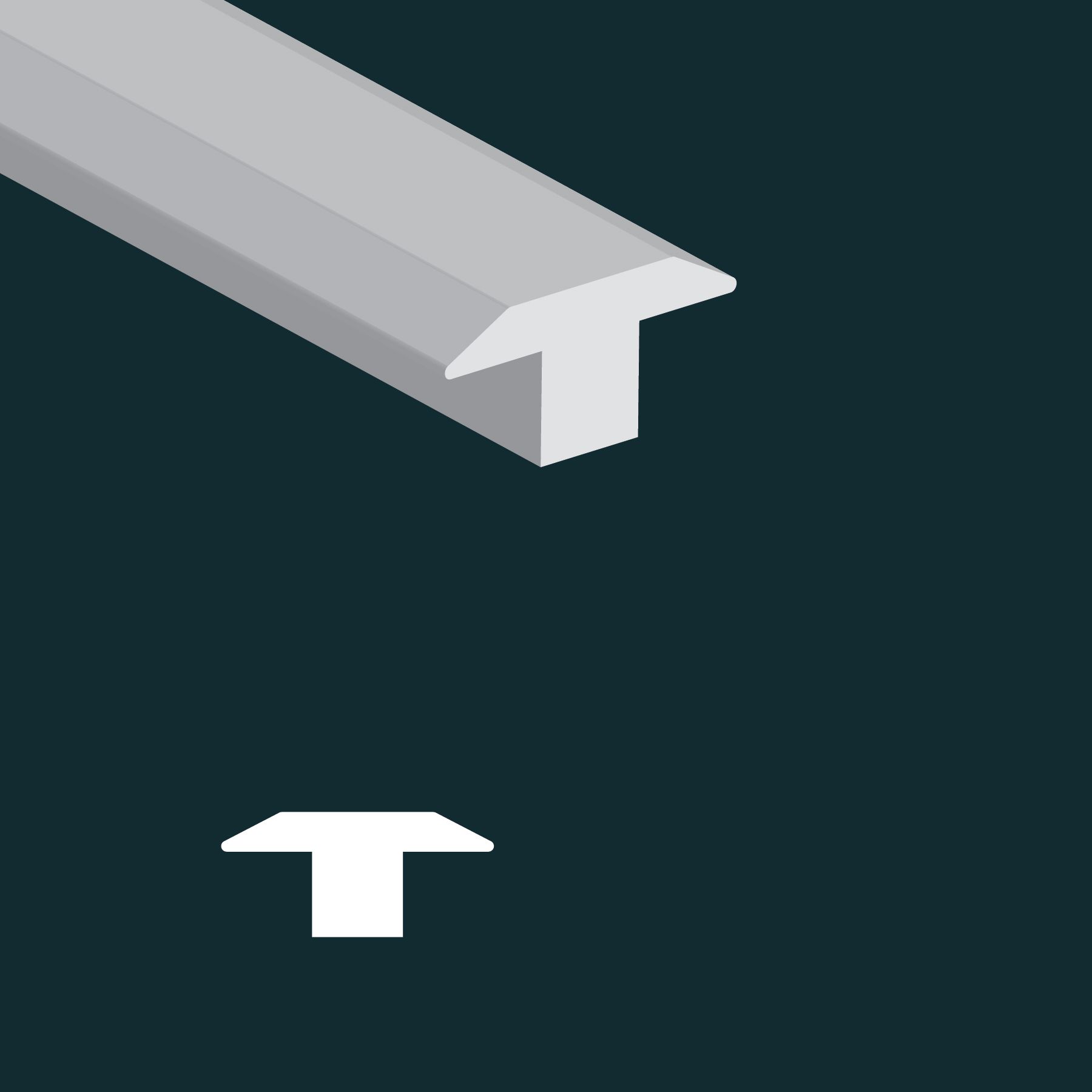 Plancher flottant ArtFloor Privilege Merida Moulure en T 94-1/2"