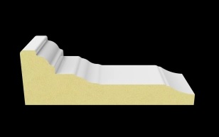 Back Band Casing Two Steps - 1-1/4" (30 mm) x 3-1/2" x 8'