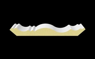 Crown Molding Milan - 3/4" (18 mm) x 6-1/4" x 12'