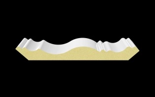 Crown Molding Milan - 5/8" (15 mm) x 5" x 12'