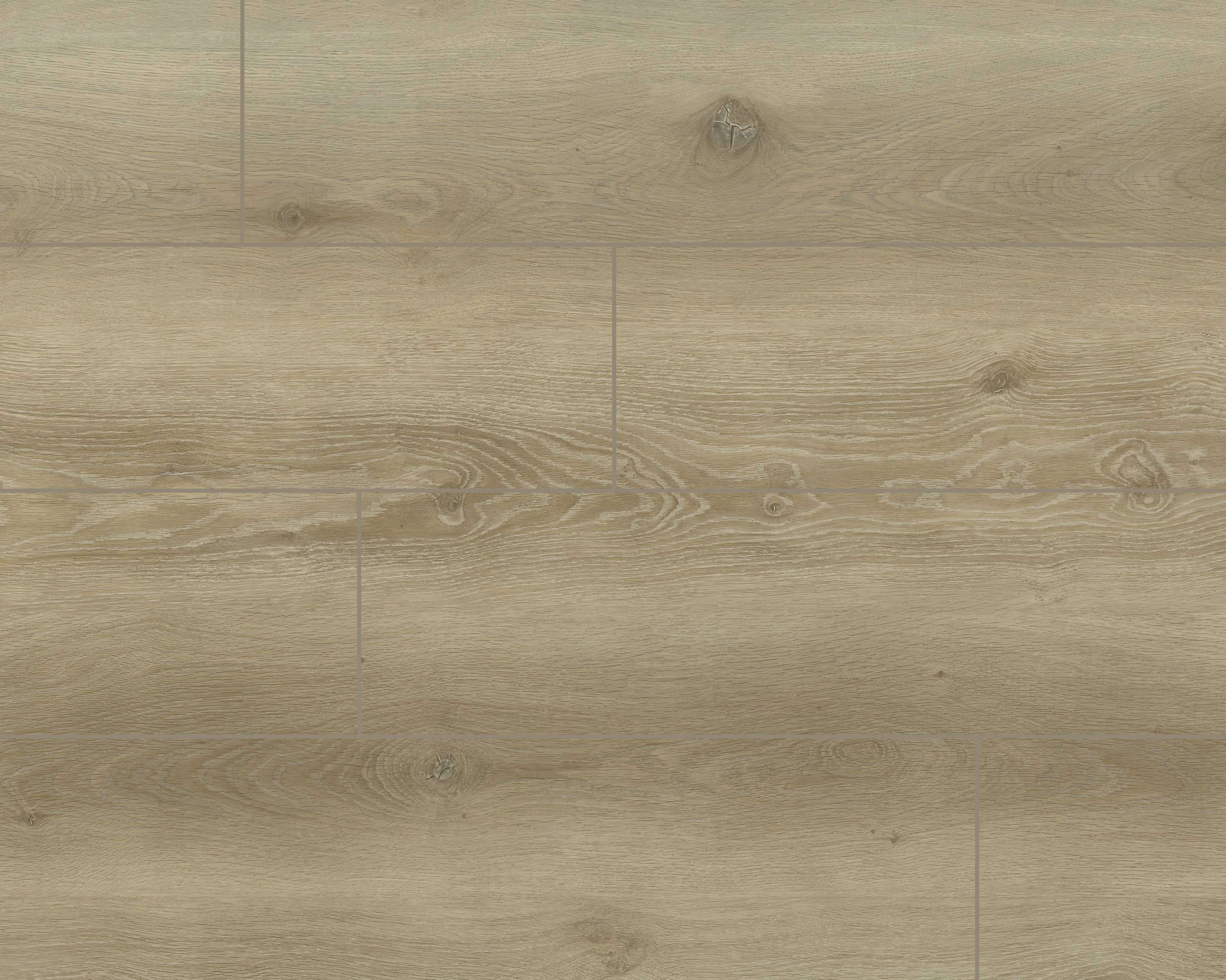 Vinyl Plank Barn's Wood Knotty White Oak Click Lock 7" x 48"
