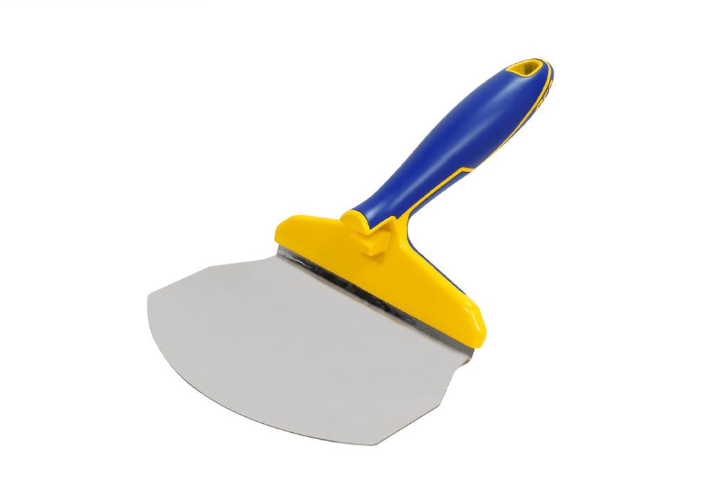 Bucket Trowel Stainless Steel 6-1/2" x 10-1/2" with Comfort Grip Handle