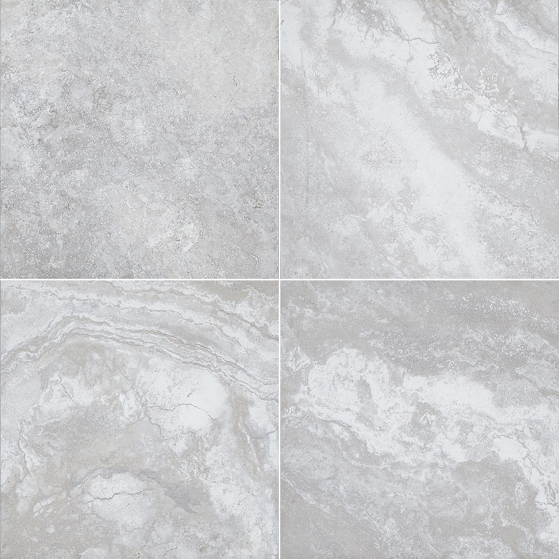 Floor Tiles Arterra Pavers Matte Argento Travertino 24" x 24"