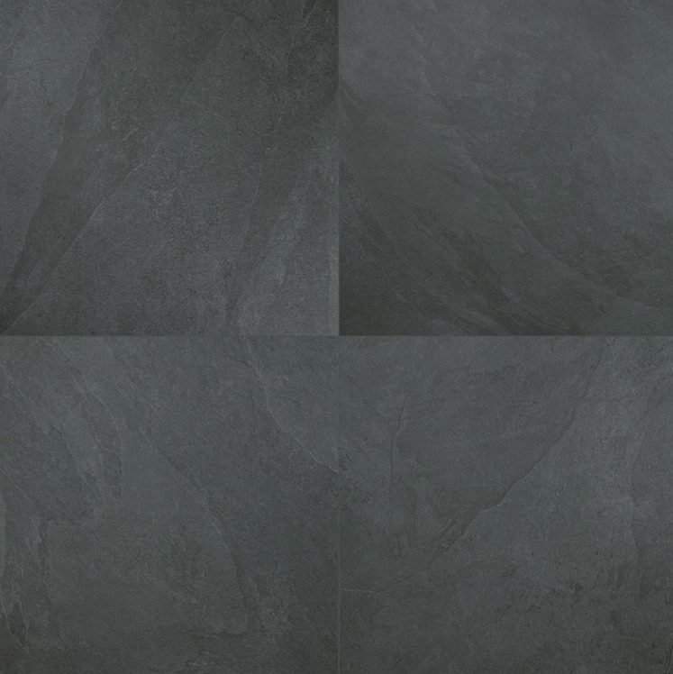 Floor Tiles Arterra Legions Midnight Montage Matte 24" x 24"