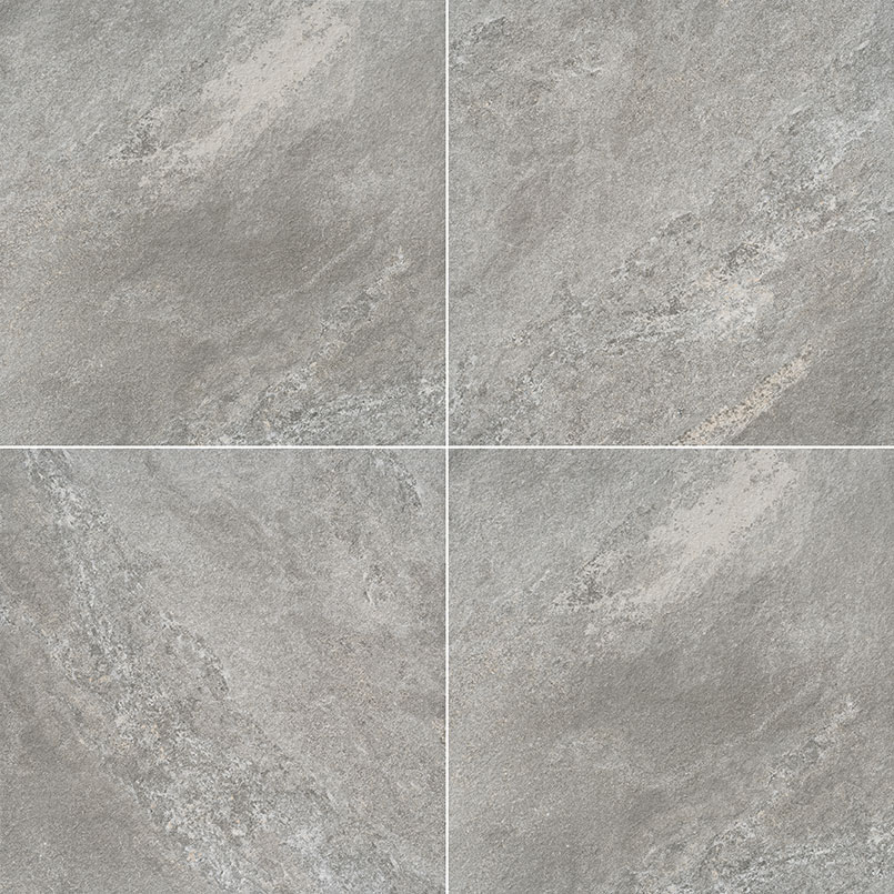 Floor Tiles Arterra Pavers Matte Quarzo Gray 24" x 24"