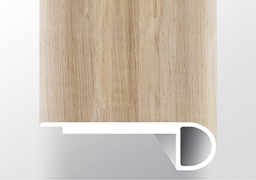 Vinyl Andover Bayhill Blonde Flush Stair Nose 94"