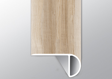 Vinyl Andover Bayhill Blonde Overlapping Stair Nose 94"