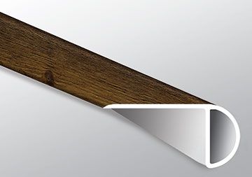 Vinyl Prescott Hawthorne Overlapping Stair Nose 94"
