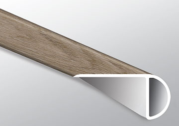 Vinyl Prescott Whitfield Overlapping Stair Nose 94"