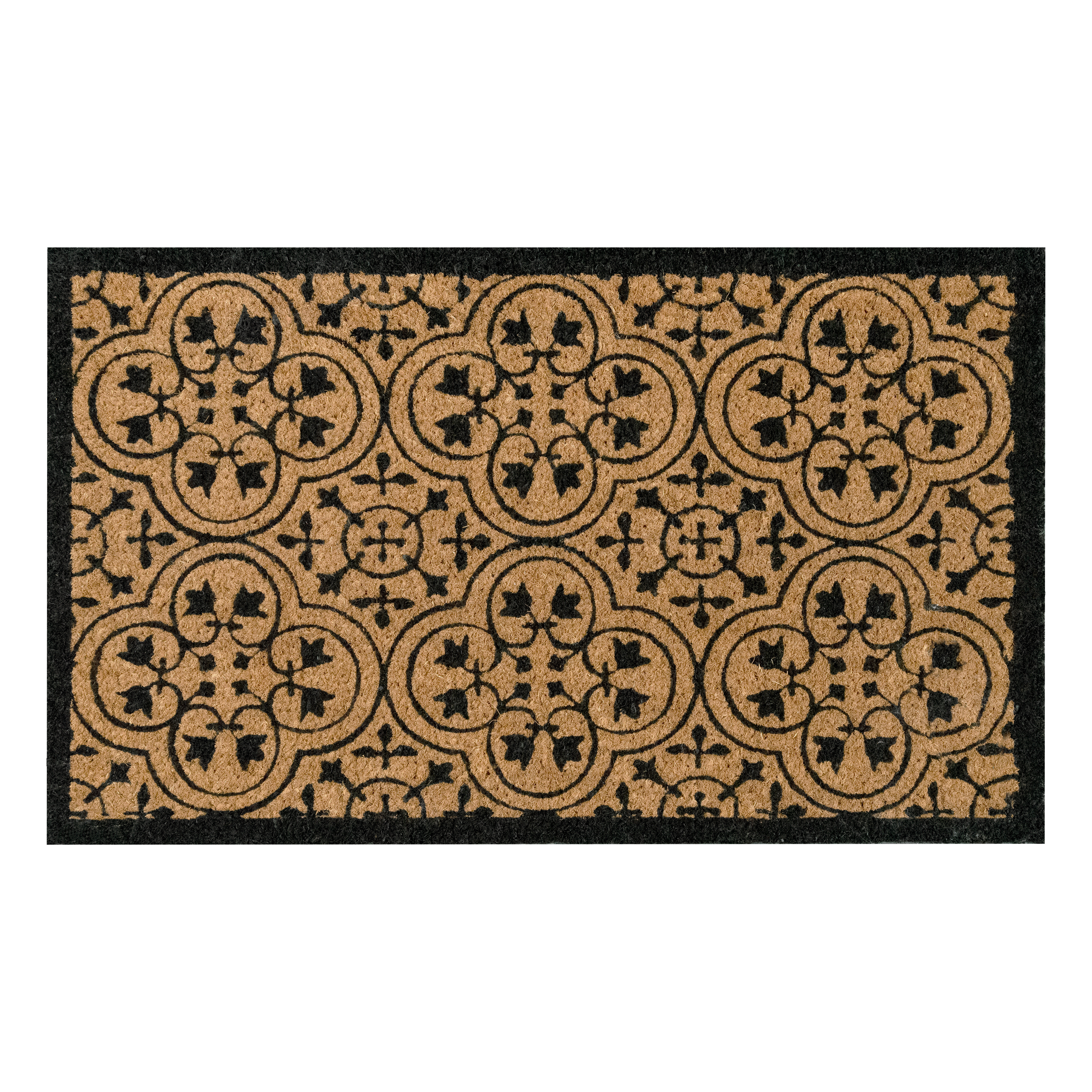 Entrance Mat Coir Black 18" x 30"