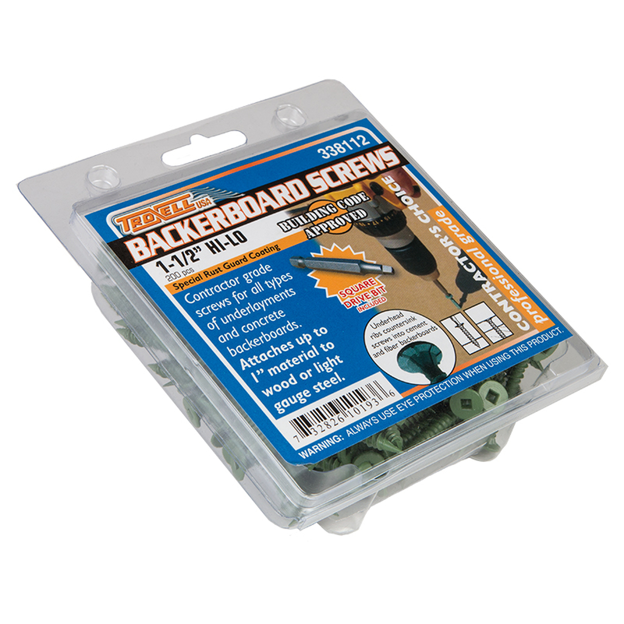Board Screws 1 1/2" (Pack of 200)