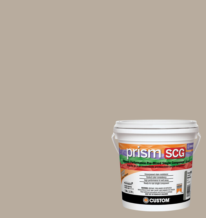 Premixed Grout Prism SCG #386 Oyster Grey 3.78 L