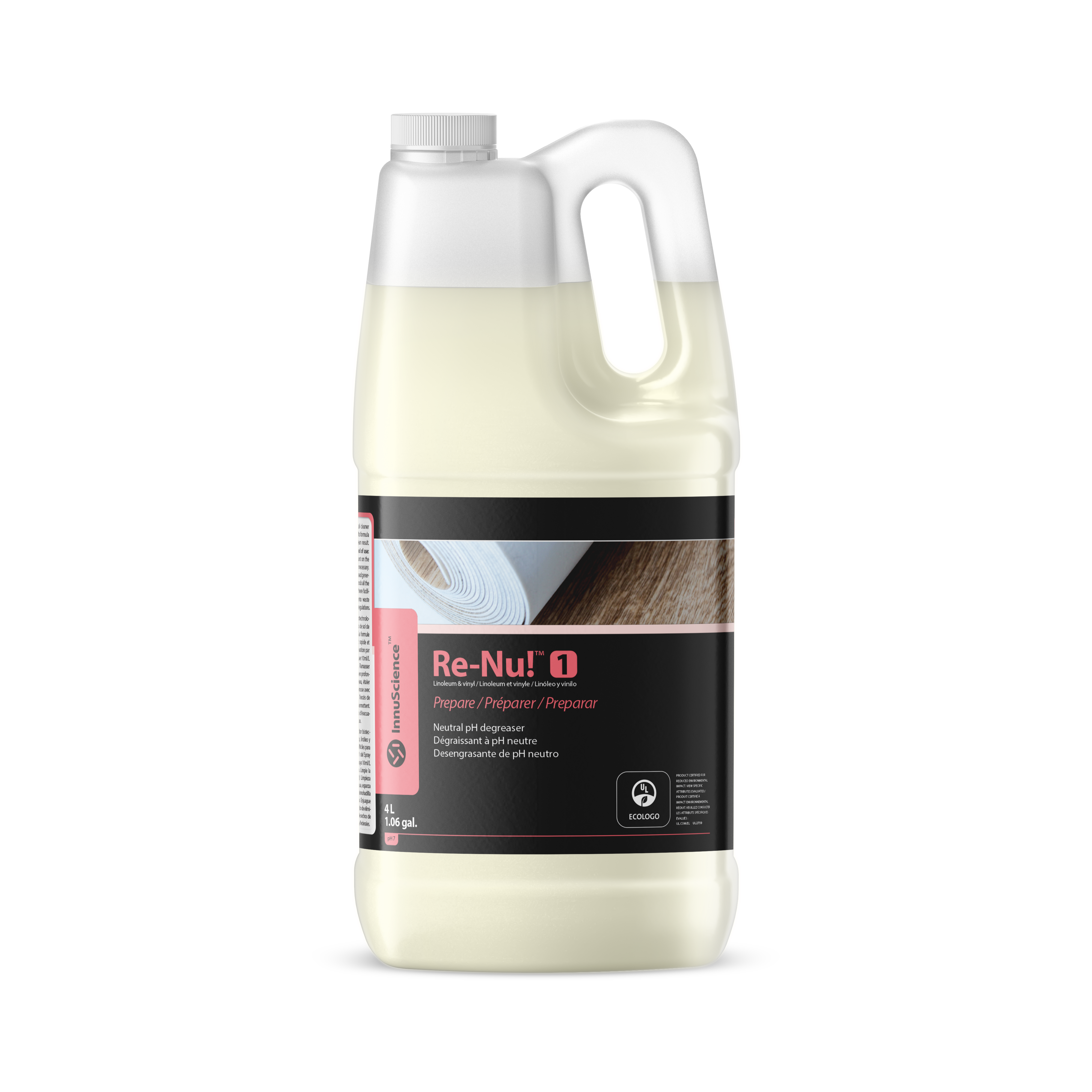 Vinyl Floor Floor Cleaner Degreaser Re-Nu 1 - 4 L