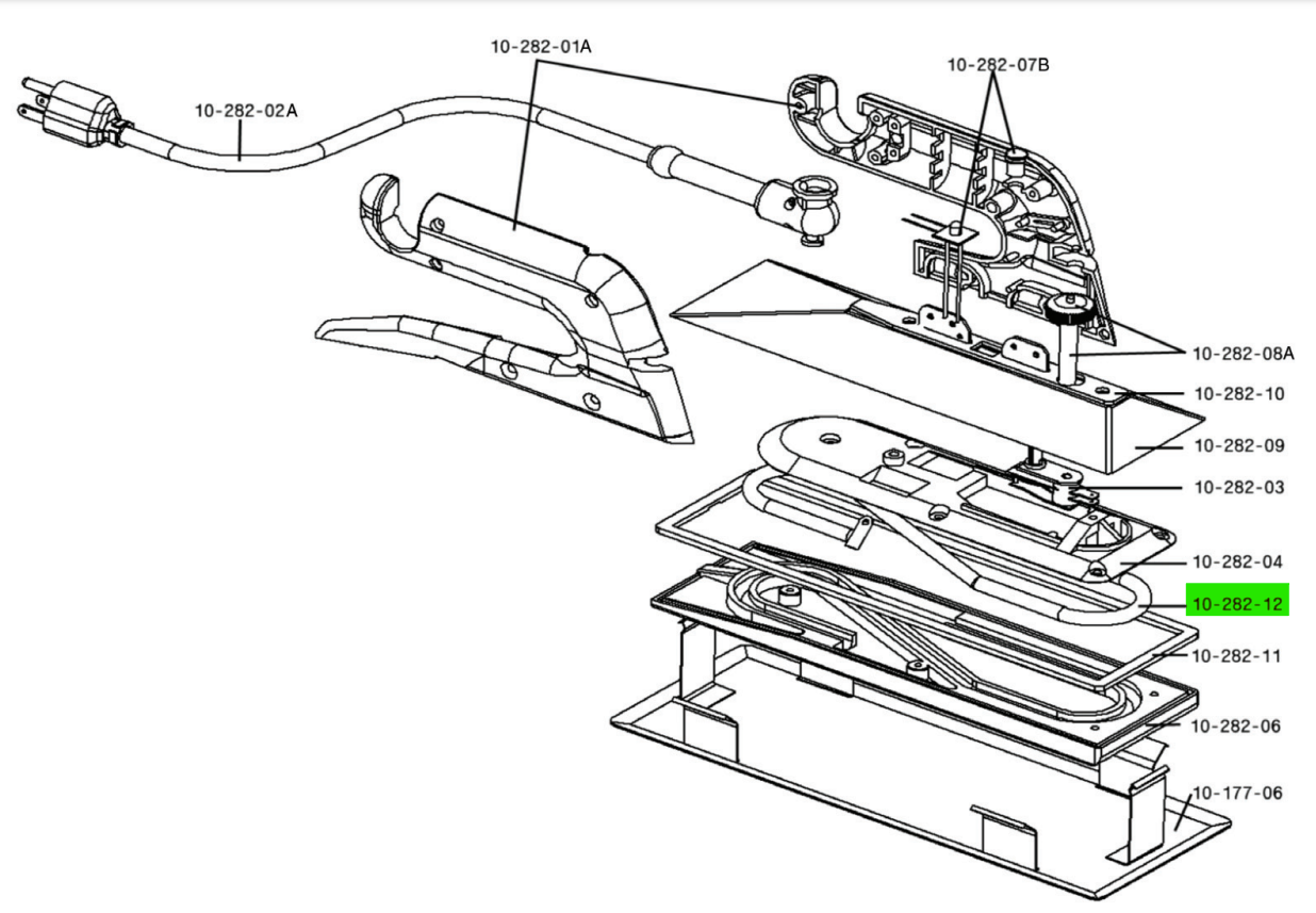Heating Element for 10-282