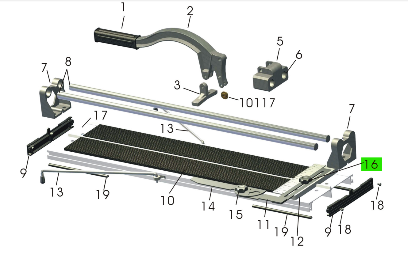 Slide Rule Guide Knob for 10900