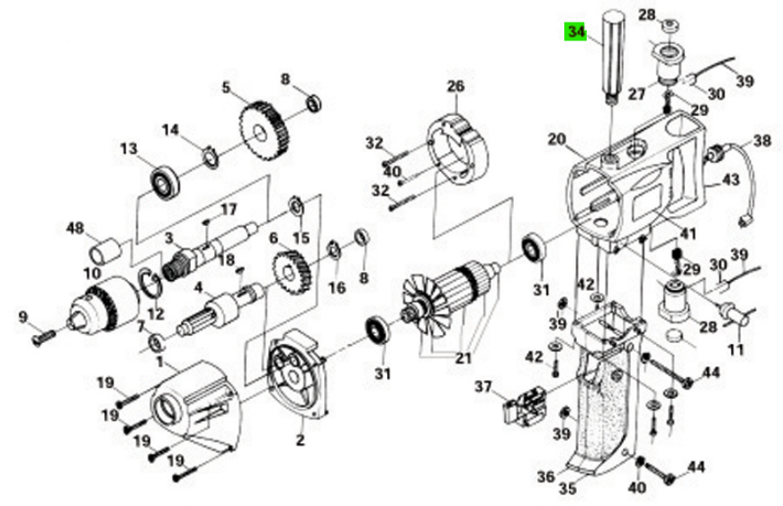 D-Handle for 21630
