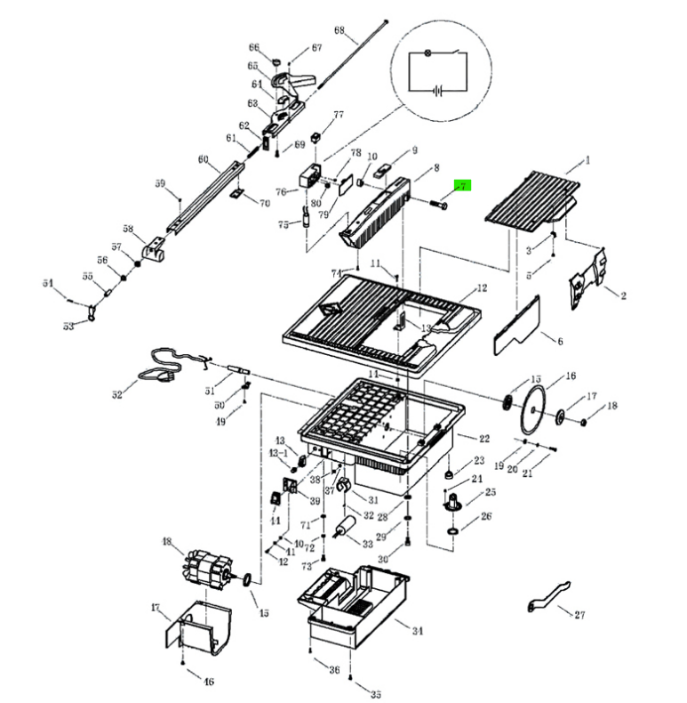 Washer for 60083