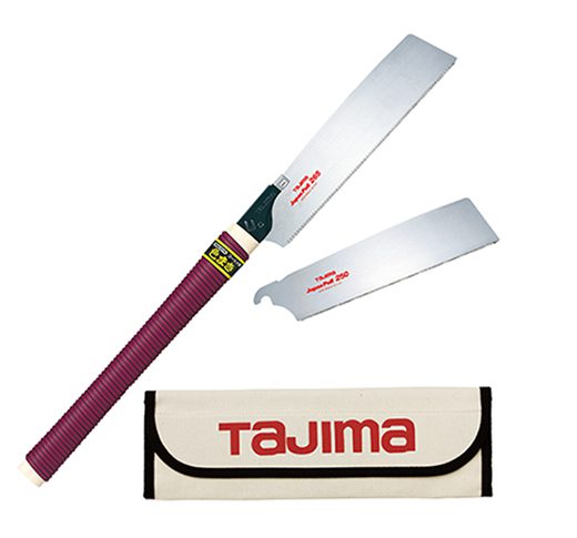 Trousse de scie à bois manuelle Japan Pull avec lames GNB-265 et GNB-250