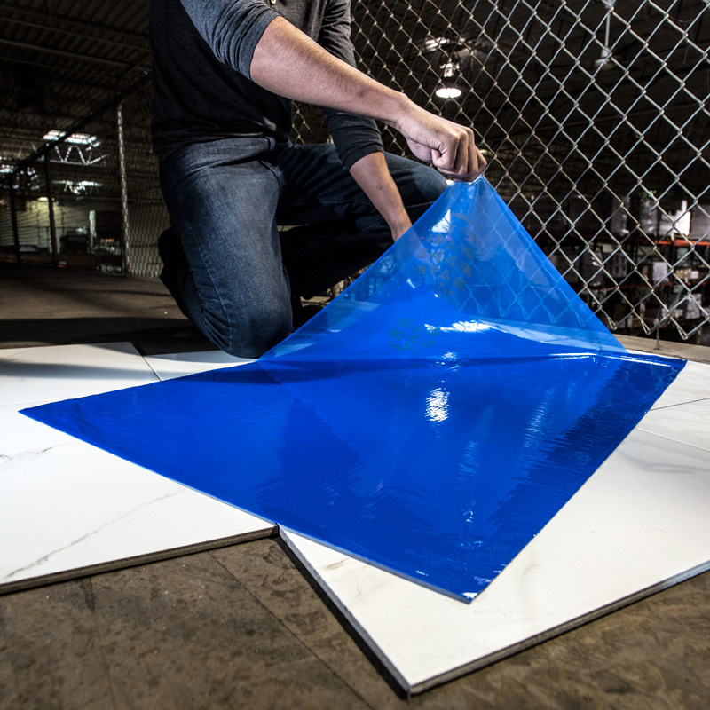 Surface Protection Film Clean Mat Blue 24" x 36"