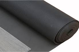 Vinyl Underlayment IXPE Foam Black 6" x 48" - 1.5 mm (200 sqft)