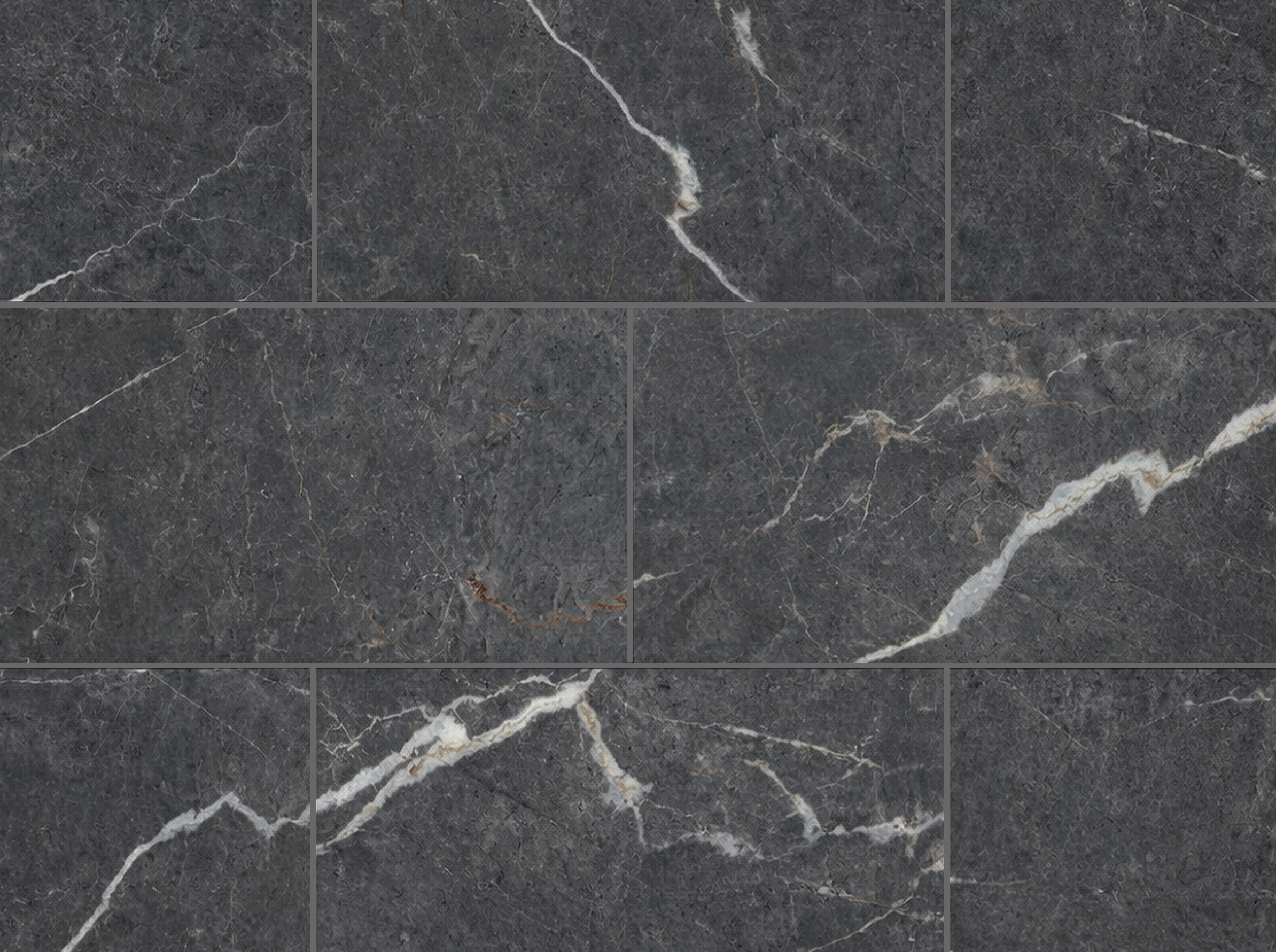 Vinyl Tile Contemporaine Barista Glue Down 12" x 24"