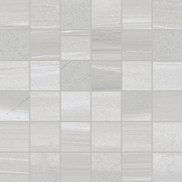 Floor Tiles Linear Stone Grey Matte 12" x 12"