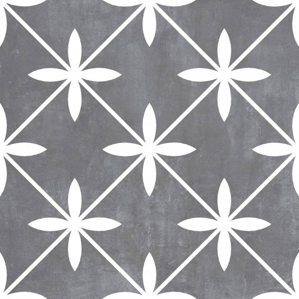 Floor Tiles Oxford Grey Matte 13" x 13"